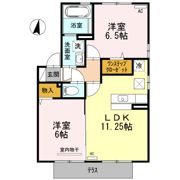 カーサ マローン A棟の間取り画像