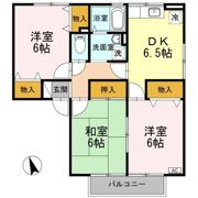 コーポ・パル A棟の間取り画像