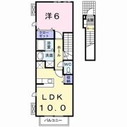 サンライズ憩 Ⅰの間取り画像