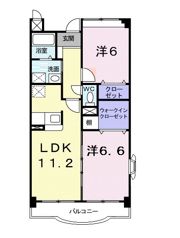 グランディ 東所沢の間取り画像