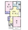 サンシャインAの間取り画像