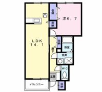 イストワールAの間取り画像
