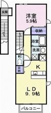 カサ・デル・ブリッサの間取り画像