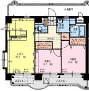 アンジェリークの間取り画像