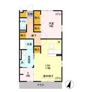 MYNコーポの間取り画像