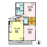 サンパティーク Aの間取り画像