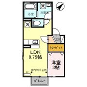 UndineⅡ（ｱﾝﾃﾞｨｰﾝﾂｳ）の間取り画像