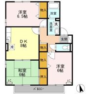 イーストレイクサイド（C・D) C棟の間取り画像