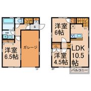 コテージハウス文教台B棟の間取り画像