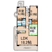 フォンテーヌ神山の間取り画像