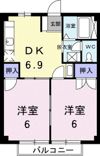 ニューシティ梶Bの間取り画像