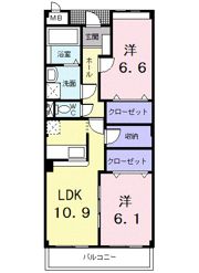 フラン・メゾンの間取り画像