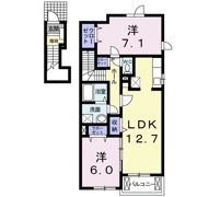 ベルヴィラージュ Ⅲの間取り画像
