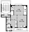 ビレッジハウス清水2号棟の間取り画像