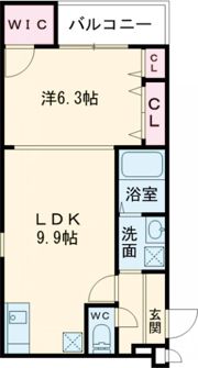 フジパレス森町の間取り画像