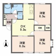 サンガーデン Cの間取り画像