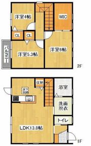 カーサクレストの間取り画像
