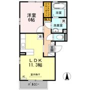ソレーユ B棟の間取り画像