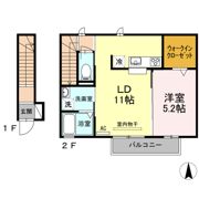 Maison de chocola（ﾒｿﾞﾝﾄﾞｼｮｺﾗ）の間取り画像