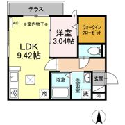 アルシオネ林町の間取り画像