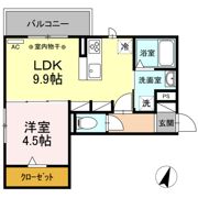 Maison．Chosei（ﾒｿﾞﾝﾁｮｳｾｲ）の間取り画像