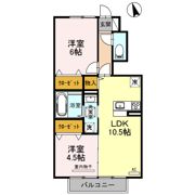 クレシアTHの間取り画像