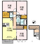 モアナ B棟の間取り画像