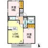 リビングタウン岩国 A棟の間取り画像