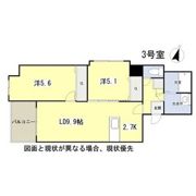 HS COURT 医大前(HSコート医大前)の間取り画像