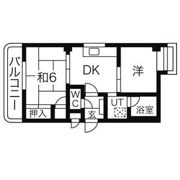 トレンツマンションの間取り画像