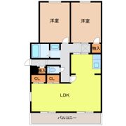 牧の原中央マンションの間取り画像