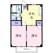 シティハイツ小銭Bの間取り画像