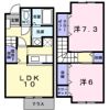 フレイムBの間取り画像