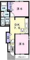 ツイン ハウスオークAの間取り画像