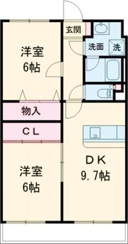 メゾンドクレアールの間取り画像