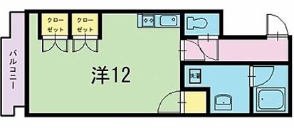 タウンコート人宿町の間取り画像