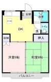 サンハウスαの間取り画像