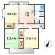 ウィン岡山の間取り画像