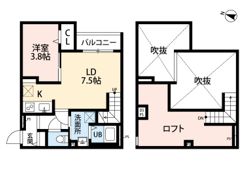 スプリングフォレスト弐番館の間取り画像