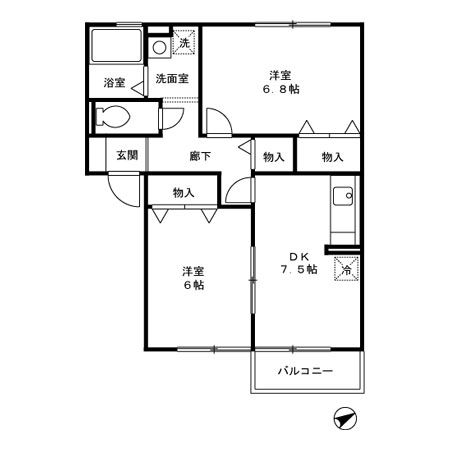 間取図