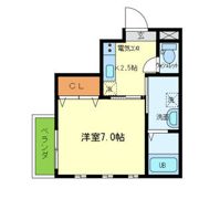グランメールⅠの間取り画像