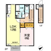セジュール雄 Ⅱの間取り画像