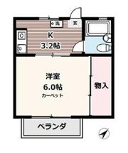 パティオ三富士の間取り画像