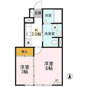 ドヌール寺内の間取り画像