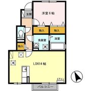 グレイスコートの間取り画像
