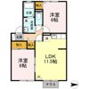 ロイヤルキャステージ Aの間取り画像