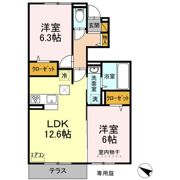 プリムヴェールの間取り画像