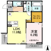 D-room西ヶ原の間取り画像
