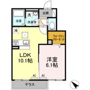 新川崎ヴィラージュAの間取り画像
