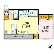 ヴェルデ横濱の間取り画像